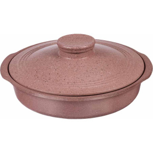 Сковородка с ручками и крышкой GF Champion Stone Granit Series 280 мм (SGS00006) в Кривом Роге