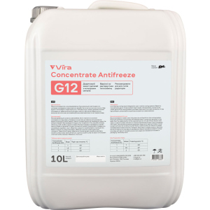 Жидкость охлаждающая Vira Concentrate Antifreeze G12 красная 10 л (VI4001) лучшая модель в Кривом Роге