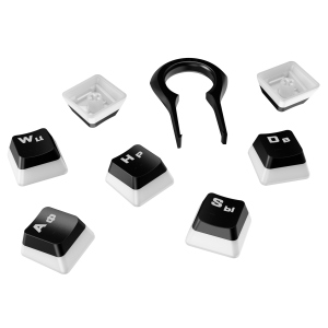 Набор колпачков для механических клавиатур HyperX Pudding Keycaps (HKCPXA-BK-RU/G) лучшая модель в Кривом Роге