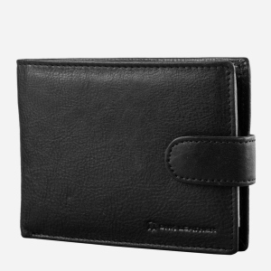 Чоловічий гаманець шкіряний DNK Leather DNKN1020L-CCF-black Чорний (2900000088405) в Кривому Розі