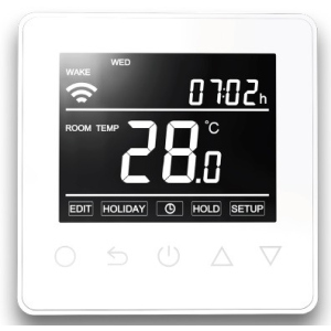 Терморегулятор Heatcom Терморегулятор HC90 Wifi thermostat white рейтинг