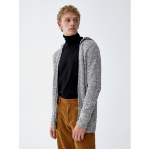 Кардиган Pull & Bear XAZ217377APSX M Белый/Черный (DD8000004572857) лучшая модель в Кривом Роге