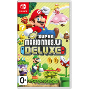 Гра New Super Mario Bros. U Deluxe для Nintendo Switch (Картридж, English version) (45496423810) краща модель в Кривому Розі