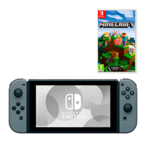 купити Набір Консоль Nintendo Switch HAC-001(-01) Grey 32GB Новий Гра Minecraft Російська Озвучка Nintendo Switch Новий