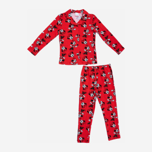 Пижама (рубашка + штаны) Disney Minnie Mouse MN18516 116 см Красная (8691109931252) лучшая модель в Кривом Роге