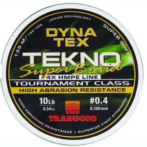 Шнур Trabucco Tekno Super Braid 135 м 0.128 мм 5.44 кг Зеленый (054-21-120) ТОП в Кривом Роге