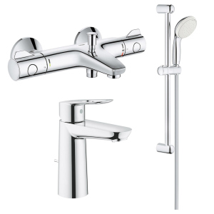 Набор смесителей Grohe Grohtherm 800 + BauLoop 34550TM лучшая модель в Кривом Роге