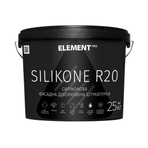 Фасадна штукатурка ELEMENT PRO SILIKONE R20 Дубова кора 25 кг