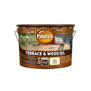 PINOTEX TERRACE & WOOD OIL Тонована атмосферостійка деревозахисна олія 10 л краща модель в Кривому Розі