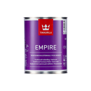 Емаль алкідна TIKKURILA EMPIRE для меблів база А 0,9л