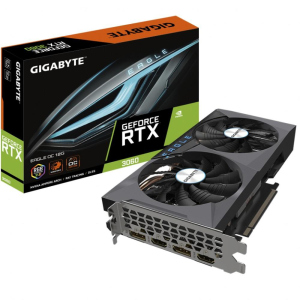 Видеокарта Gigabyte GeForce RTX 3060 EAGLE OC 12GB GDDR6 (GVN3060EAGLEOC12GD) в Кривом Роге