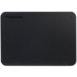 Жорсткий диск Toshiba Canvio Basics Black + USB-C адаптер (HDTB420EK3ABH)