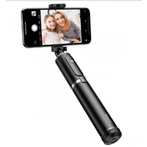 Селфі-монопод Baseus Fully Folding Selfie Stick D1S (Black+silver) в Кривому Розі