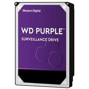 Жорсткий диск WD 3.5 " SATA 3.0 1TB 5400 64MB Purple Surveillance (WD10PURZ)