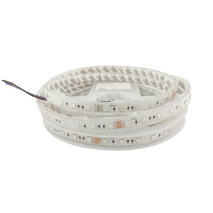 Світлодіодна LED стрічка Rishang 5050-60-IP67-RGB-12-24 RN3260AP (14536) 5 метрів в Кривому Розі