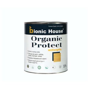 Антисептик для дерева ORGANIC PROTECT Bionic-House 2,8л Безбарвний