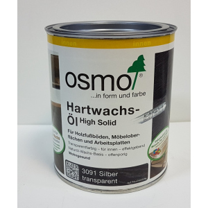 Масло с твердым воском OSMO HARTWACHS - ÖL Silber|Gold Effekt 3091 ( серебро ) 0.75 л. лучшая модель в Кривом Роге