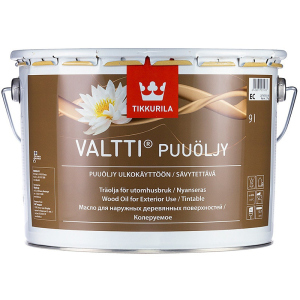 Масло атмосферостойкое TIKKURILA VALTTI OIL для древесины 9л лучшая модель в Кривом Роге