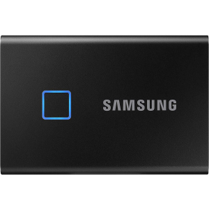 Samsung Portable SSD T7 TOUCH 2TB USB 3.2 Type-C (MU-PC2T0K/WW) зовнішній чорний