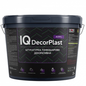 Акриловая декоративная штукатурка Vamiut IQ DecorPlast ACRYL камешковый 0,5мм 25кг надежный