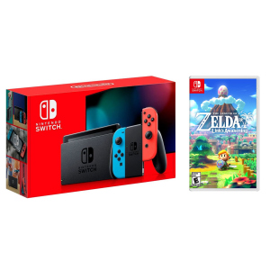 Nintendo Switch Neon blue/red - Обновлённая версия + The Legend of Zelda: Link's Awakening ТОП в Кривом Роге