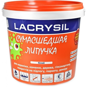 Клей універсальний на акриловій основі «Божевільна липучка» Lacrysil 12 кг рейтинг