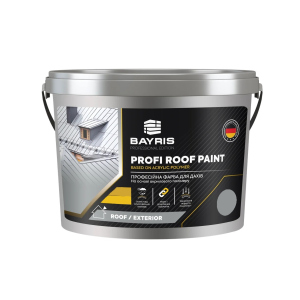 Професійна фарба для дахів Profi Roof Paint Bayris Бордовий 5 кг в Кривому Розі