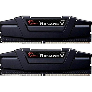 хорошая модель Модуль памяти для компьютера DDR4 16GB (2x8GB) 3200 MHz Ripjaws V G.Skill (F4-3200C16D-16GVKB)