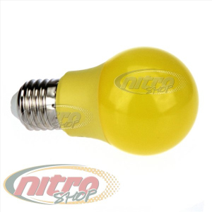 хорошая модель Комплект 10 шт. светодиодных ламп Horoz Electric Spectra Yellow 3Вт 220В Е27 Желтая