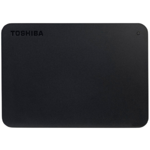 Зовнішній жорсткий диск Toshiba Canvio Basics 2 TB USB + USB-C adapter (HDTB420EK3ABH) Black [61353] краща модель в Кривому Розі