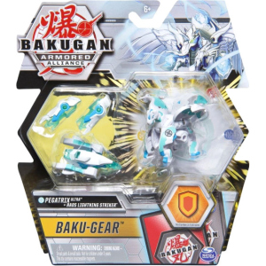 Ігровий набір Spin Master Bakugan Armored Alliance Бойовий Ультра бакуган зі зброєю Пегатрікс (SM64443-2) (778988297858) краща модель в Кривому Розі