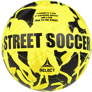 Мяч футбольный Select Street Soccer (102) №4.5 Yellow-Black (5703543232895) лучшая модель в Кривом Роге