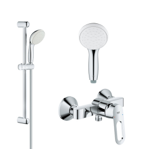 Змішувач для душу з душовим гарнітуром GROHE BauLoop 26129002 (2334000+26162001) ТОП в Кривому Розі