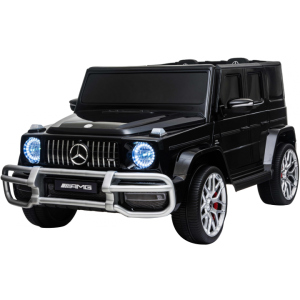 Електромобіль Kidsauto Двомісний Mercedes-Benz G63 AMG 4WD (S 307 чорний лак) (6903351803075Black) краща модель в Кривому Розі