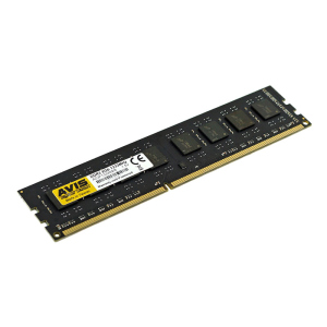 Оперативная память DDR3-1333 8Gb PC3-10600 AVIS AD3F1333/8 8192MB (770008584) надежный