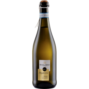 Вино игристое Soligo Prosecco Treviso Liga - Tappo Spago 11% белое сухое 0.75 л (8008170000488) лучшая модель в Кривом Роге