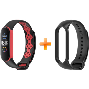 хороша модель Xiaomi Mi Band 5 MiJobs Sport Black/Red (MJ5-SP006BR)