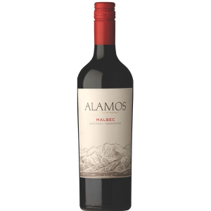 Вино Alamos Malbec червоне сухе 0.75 л 13.5% (7794450008084) ТОП в Кривом Роге