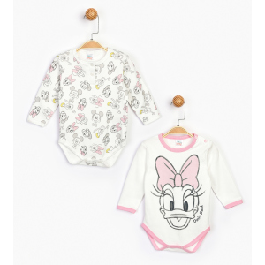 Боді Disney Minnie Mouse MN16077 86-92 см 2 шт Біло-рожеве (8691109822390) ТОП в Кривому Розі