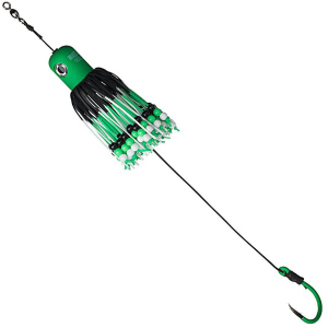 хорошая модель Блесна DAM Madcat A-Static Adjustable Clonk Teaser (Медуза) 250 г №10/0 Green (60951)