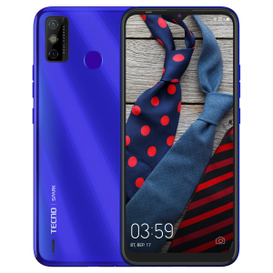 Мобильный телефон Tecno Spark 6 Go 3/64GB Aqua Blue (4895180762918) надежный