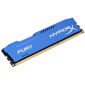 Оперативна пам'ять HyperX DDR3-1600 8192MB PC3-12800 FURY Blue (HX316C10F/8) краща модель в Кривому Розі