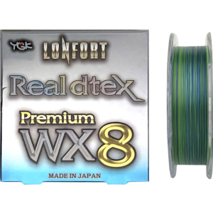 Шнур YGK Lonfort Real DTex X8 90 м (мультиколор) #0.4/12lb (55450281) в Кривом Роге