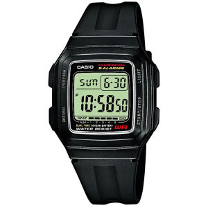 купити Чоловічий годинник CASIO F-201WA-1AEF