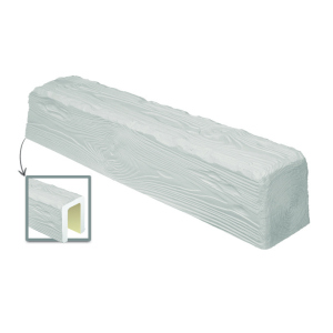 Балка декоративна з поліуретану "Рустик" Decowood EQ 005 (2м) classic біла 19х13 ТОП в Кривому Розі