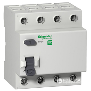 Диференціальний автомат Schneider Electric 4 Р 63 А тип АС EZ9 в Кривому Розі