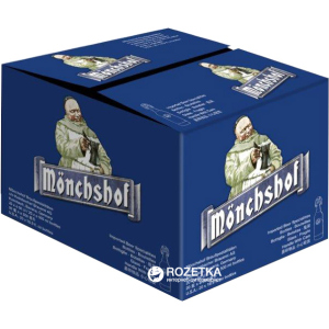 Упаковка пива Monchshof Schwarzbier темное фильтрованное 4.9% 0.5 л x 20 шт (4082100002104) ТОП в Кривом Роге