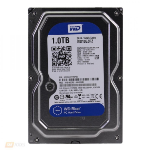 Жорсткий диск 3.5 " 1Tb Western Digital Blue, SATA3, 64Mb, 5400 rpm (WD10EZRZ) в Кривому Розі