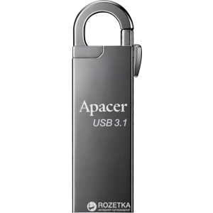 Apacer AH15A 128GB USB 3.1 Ashy (AP128GAH15AA-1) лучшая модель в Кривом Роге