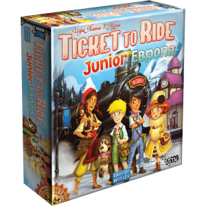 хороша модель Настільна гра Hobby World Ticket to Ride Junior: Європа (4620011818676)